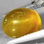 4.53 CT.Natural Oval 7.5*10 mm. Strong Cat's Eye Yellow Green Tanzania Apatite