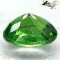 2.5 CT.Natural Oval 8 * 9 mm. Intense Leaf Green Madagascar Apatite Loose Gems