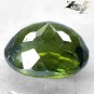 7.53 CT.Natural Oval 10.5*13 mm. Intense Leaf Green Madagascar Apatite ç¶ è²ç£·ç°ç³