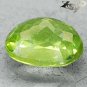 2.05 CT.Natural Oval 6.5*8.5 mm. Intense Olive Green Tanzania Apatite Loose Gem