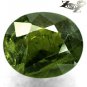 9.45 CT.Natural Oval 11*13 mm. Intense Leaf Green Madagascar Apatite Loose Gems