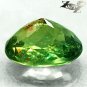 2.88 CT.Natural Oval 8*10 mm.Red Spark Intense Green Madagascar Apatite ç¶ è²ç£·ç°ç³