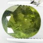 4.75 CT.Natural Oval 10*11.5 mm. Intense Olive Green Madagascar Apatite 綠色磷灰石