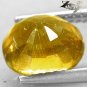 3.14 Ct.Big Firely Natural Oval 7.5*9 mm. Intense Honey Yellow Tanzania Apatite