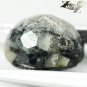 3.84 CT.Natural Oval 8*10 mm. Spark Orange Plates Matrix Gray Black Astrophylite