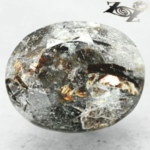 5.81 CT.Natural Oval 10*12.5 mm. Spark Orange Plates Matrix Russia Astrophylite