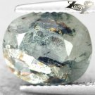4.04 CT.Natural Oval 9*11 mm. Spark Orange Plates Matrix Russia Astrophylite Gem