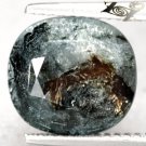 5.94 CT.Natural Cushion 10*11 mm.Spark Orange Plates Matrix Russia Astrophylite