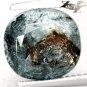 5.94 CT.Natural Cushion 10*11 mm.Spark Orange Plates Matrix Russia Astrophylite