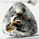 3.91 CT.Natural Trillion 11 mm. Spark Rich Orange Plates Matrix Lot Astrophylite