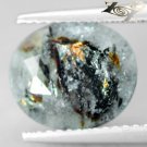 3.28 CT.Natural Oval 9*10.5 mm.Spark Orange Platelet Matrix Russia Astrophylite