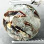 5.67 CT.Natural Round 10.5 mm Spark Orange Plates Zebra Skin Astrophylite 星葉石