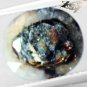 5.29 CT.Natural Oval 10*11.5 mm. Ring Of Fire Spark Orange Plates Astrophylite
