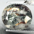 5.41 CT.Natural Oval 10*12 mm. Spark Orange Plates Matrix Russia Astrophylite