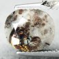 4.34 CT.Natural Oval 9*10.5 mm. Spark Orange Plates Gray Black Astrophylite 星葉石