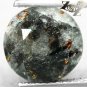 4.03 CT.Natural Round 10 mm. Spark Orange Plates Matrix Russia Astrophylite Gems