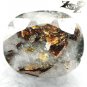 6.18 CT.Natural Oval 10.5*12.5 mm Spark Orange Plates Matrix Astrophylite 星葉石