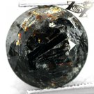 5.38 CT.Natural Round 10.5 mm. Spark Orange Plates Matrix Russia Astrophylite