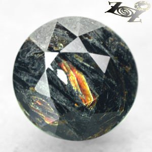 5.66 CT.Natural Round 10mm Spark Bright Orange Plates Matrix Astrophylite &aelig;��&egrave;��&ccedil;�&sup3;