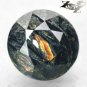 5.66 CT.Natural Round 10mm Spark Bright Orange Plates Matrix Astrophylite 星葉石