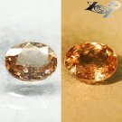 Natural Oval 7*9 mm.Color Shift Intense Lilac Yellow France Ferro Axinite 1.88 CT
