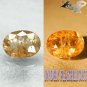 4.12 CT.Natural Oval 9*12.5 mm Color Shift Intense Lilac Yellow Ferro Axinite