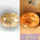 7.5 CT.Natural Oval 10*12.5 mm. Color Shifft Lilac Yellow France Ferro Axinite