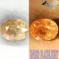 7.5 CT.Natural Oval 10*12.5 mm. Color Shifft Lilac Yellow France Ferro Axinite