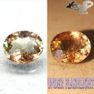 2.74 CT.Natural Oval 8*10 mm. Intense Lilac Yellow Color Shift Ferro Axinite Gem