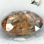4.9 Ct.Natural Oval 11*13 mm. Color Shift Lilac Yellow Blue Magnesio Axinite