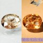 4.35 CT.Natural Oval 10*11 mm. Color Shift Intense Lilac Yellow Ferro Axinite