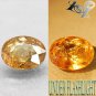 3.79 CT.Natural Oval 9*11 mm. Intense Lilac Yellow Color Shift Ferro Axinite Gem