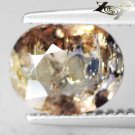 2.31 CT.Natural Oval 8*10 mm. Lilac Yellow Blue Color Shift Magnesio Axinite Gem