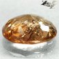 4.5 Ct.Firely Natural Oval 10*12 mm. Color Shift Rich Salmon Brown Ferro Axinite