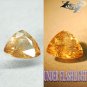 3.42 CT.Natural Trillion 9*10 mm. Lilac Yellow Color Shift France Ferro Axinite