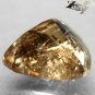 2.86 Ct.Natural Trillion 9 mm. Color Shift Salmon Brown France Ferro Axinite Gem