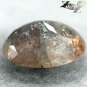 7.91 Ct.Natural Oval 12*15 mm.Color Shift Brown Blue Magnesio Axinite