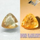 5.32 CT.Firely Natural Trillion 11.5 mm. Color Shift Lilac Yellow Ferro Axinite