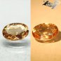 3.21 CT.Natural Oval 8*11mm Intense Lilac Yellow Brown Color Shift Ferro Axinite