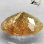 3.98 Ct.Natural Oval 9*11.5 mm. Color Shift Salmon Brown Blue Magnesio Axinite