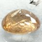 4.66 CT.Natural Oval 9*11 mm.Color Shift Lilac Yellow France Ferro Axinite Gems