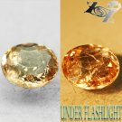 Natural Oval 6.5*8 mm. Color Shift Intense Lilac Yellow Ferro Axinite 1.55 CT.