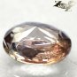2.47 CT.Firely Natural Oval 8*9.5 mm. Color Shift Lilac Yellow Ferro Axinite 斧石