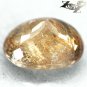 7.22 CT.Natural Oval 10.5*13.5 mm Intense Lilac Yellow Brown Color Shift Axinite