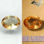 2.02 CT.Natural Oval 7*9 mm. Lilac Yellow Brown Color Shift Ferro Axinite Gems