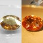 9.76CT.Natural Oval 13*16 mm. Color Shift Rich Lilac Yellow France Ferro Axinite