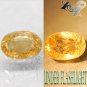 2.32 CT.Natural Oval 6.5*9 mm. Intense Lilac Yellow Color Shift Ferro Axinite
