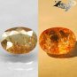 4.8 CT.Natural Oval 10*12mm Rainbow Color Shift Lilac Yellow Ferro Axinite 斧石