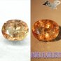 8.15 CT. Natural Oval 11*14 mm. Color Shift Intense Lilac Yellow Axinite 斧石