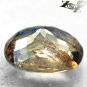 2.7 CT.Natural Oval 7.5*10 mm. Lilac Yellow Blue Color Shift Magnesio Axinite